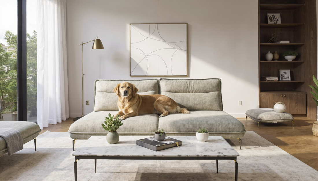 香港寵物布梳化推薦:三防耐用設計,打造毛孩舒適家居