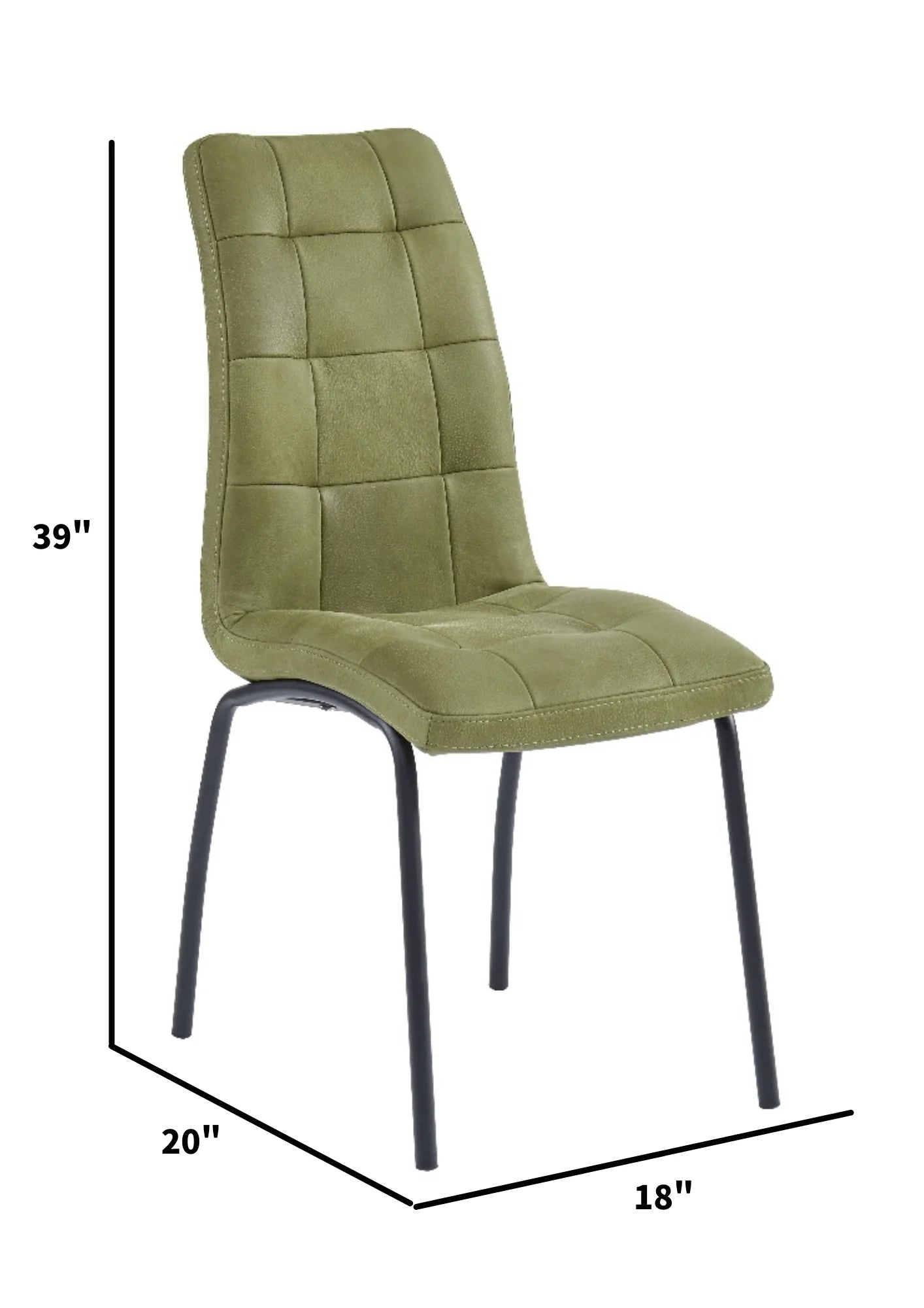 Soda Chair 皮紋布餐椅