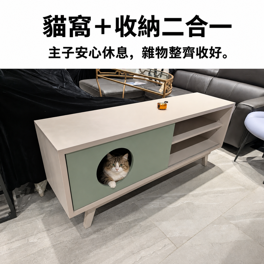 INITIAL "Moon" Sliding Console 月球地櫃 detail image 4